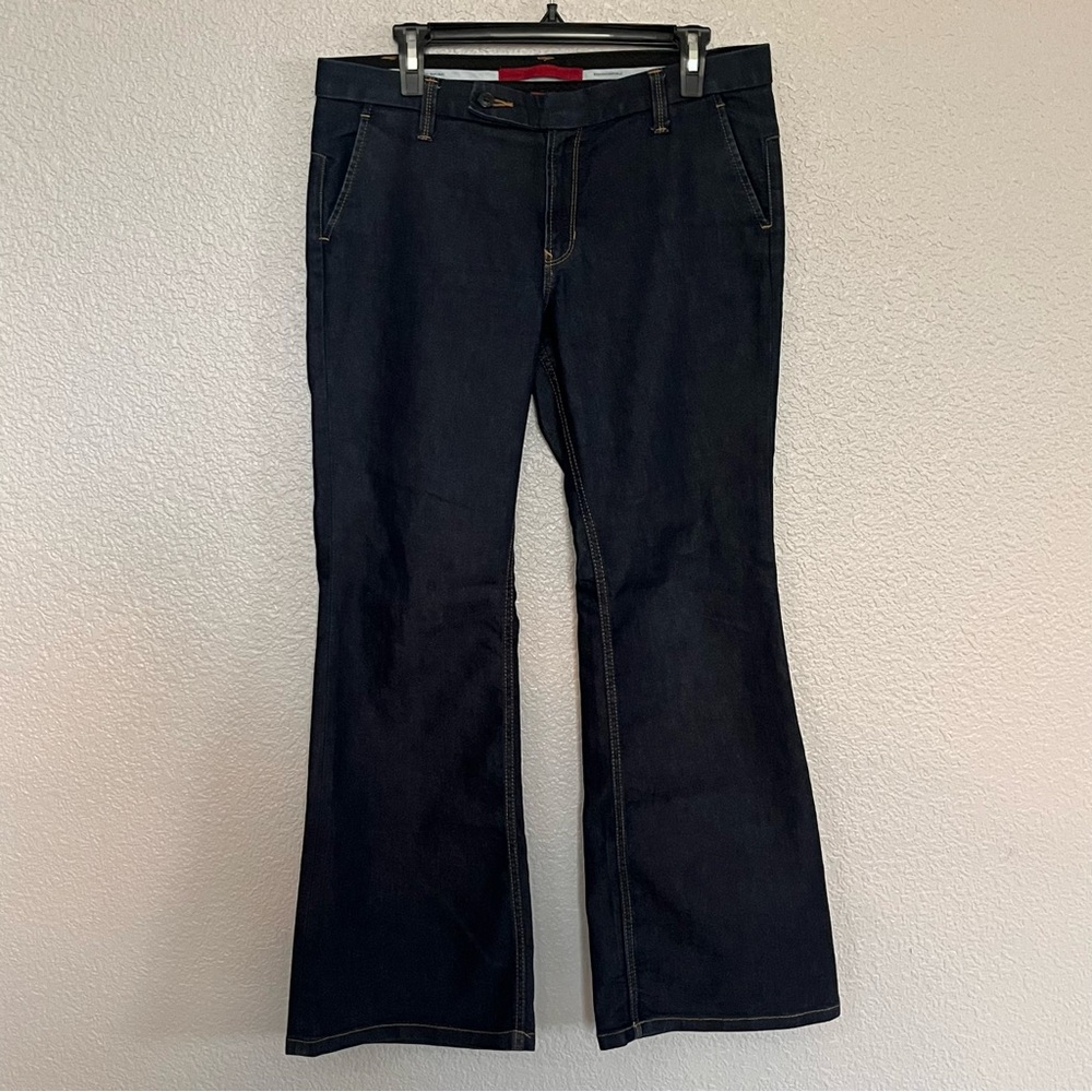 Banana Republic limited edition size 10S Dark Blue Flare Jeans